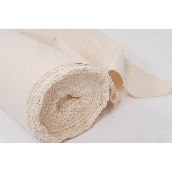 Canvas Fabric 10 Oz 100% Cotton Fabric Canvas Material 280 GSM 67" Width Cotton Canvas Fabric by The Metre (2) - Image 6